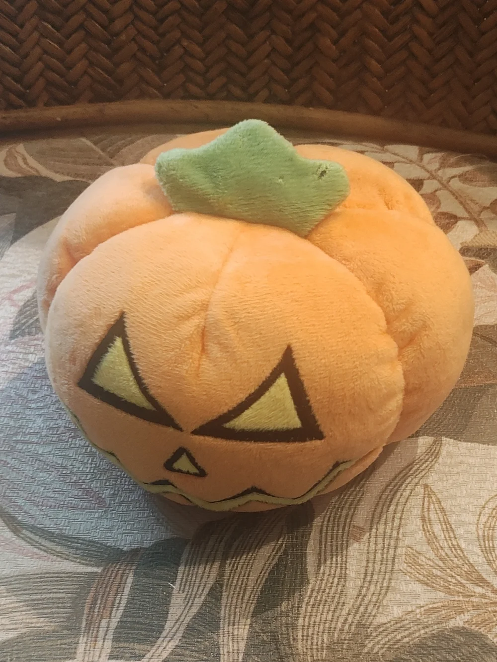 HALLOWEEN JACK O LANTERN 🎃 PUMPKIN DOG TOY